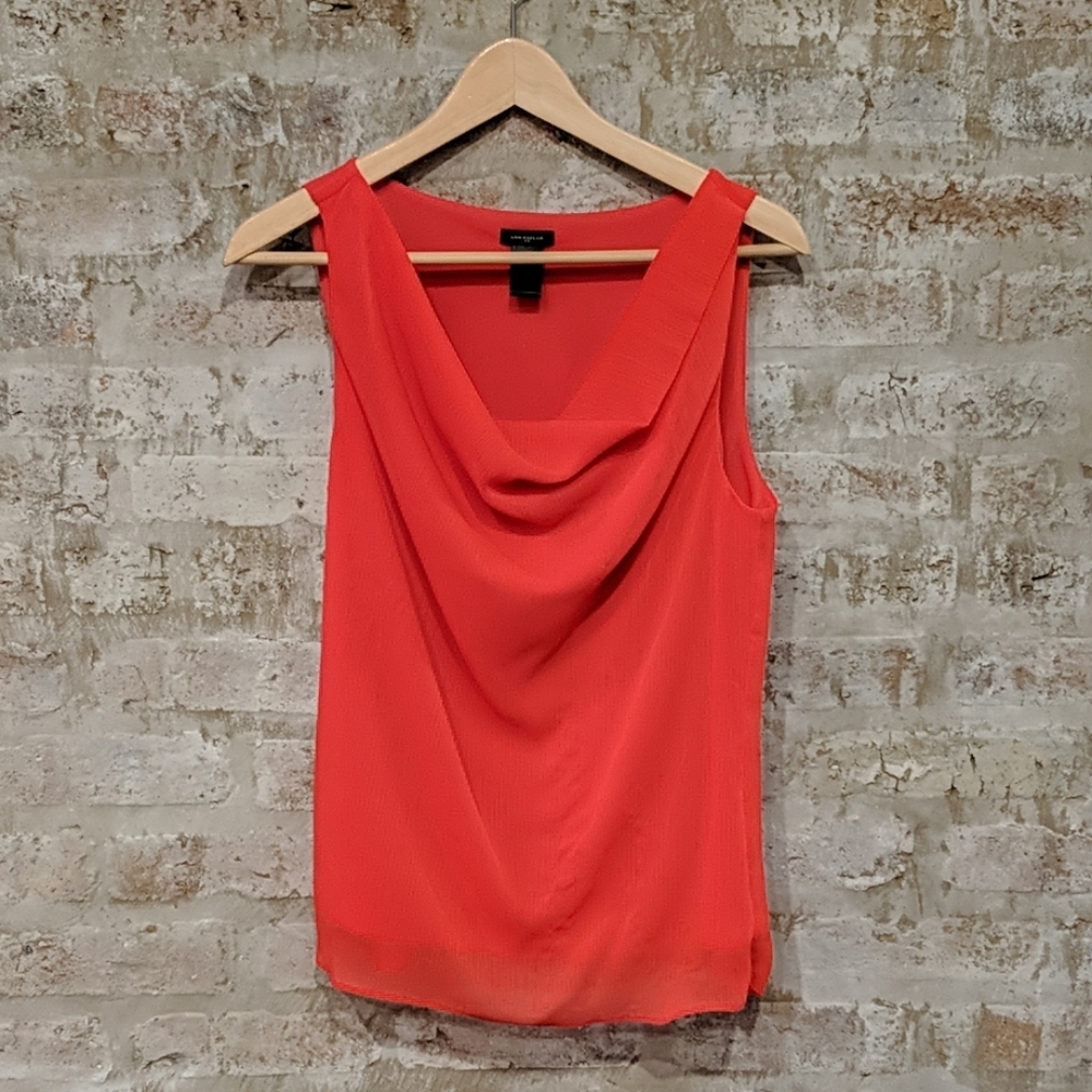 Ann Taylor Sleeveless Blouse